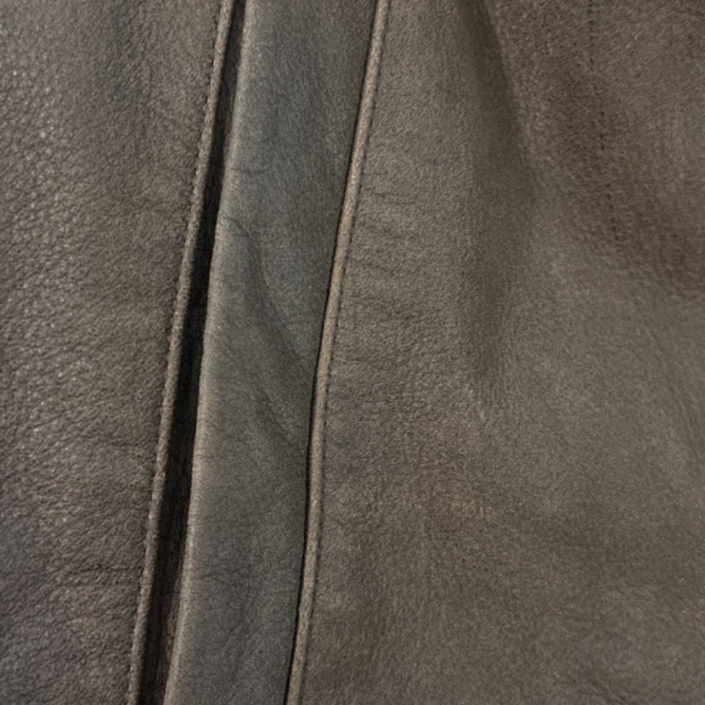 Wilson’s Rustic Brown Leather Bomber Jacket - Picture 8 of 10